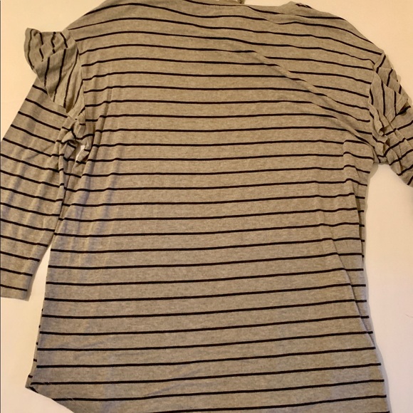 Anthropologie Dolan 3/4 flutter sleeve striped top - Picture 6 of 6